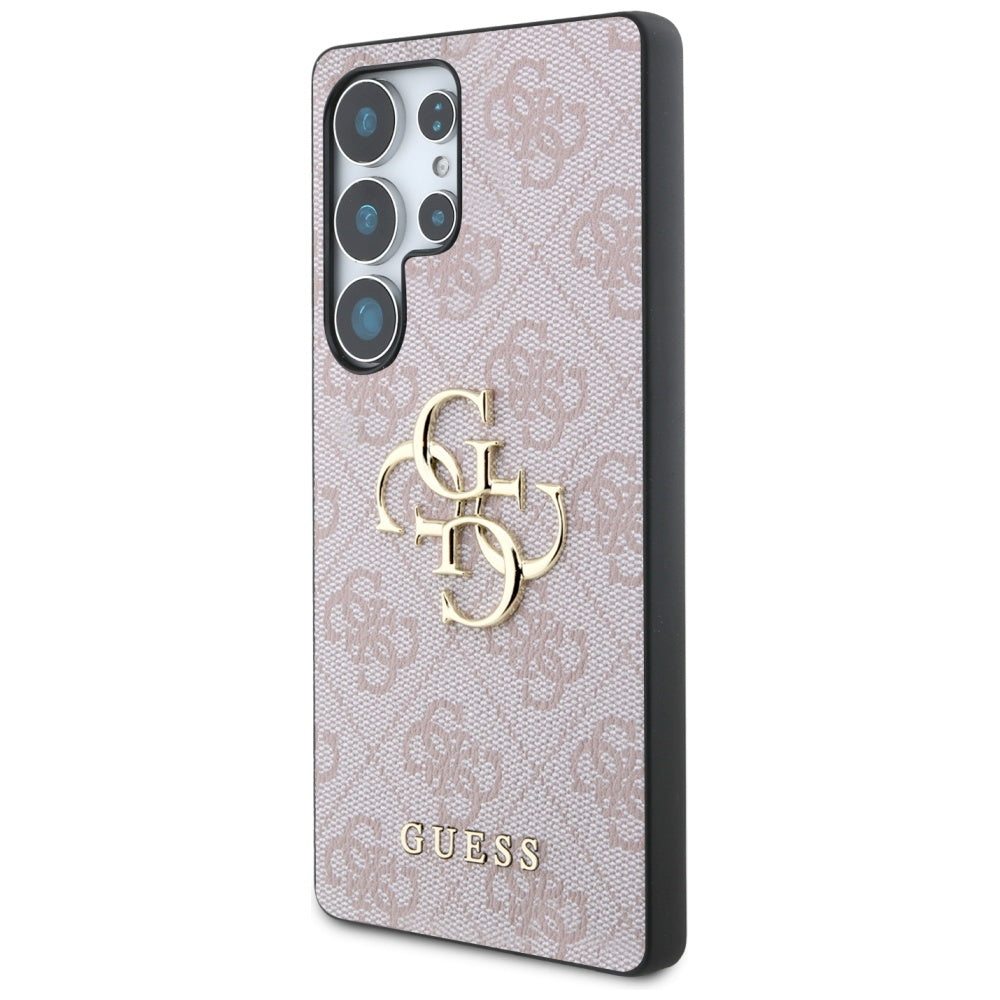 Case for Samsung Galaxy S25 Ultra S938, Guess, 4G Big Logo, Pink