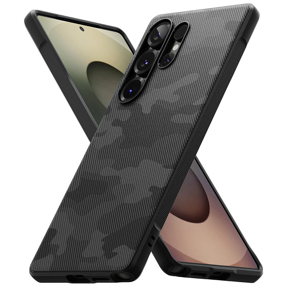 Hoes voor Samsung Galaxy S25 Ultra S938, Ringke, Onyx Design, Camouflage