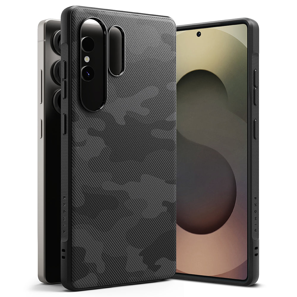 Hoes voor Samsung Galaxy S25 Ultra S938, Ringke, Onyx Design, Camouflage