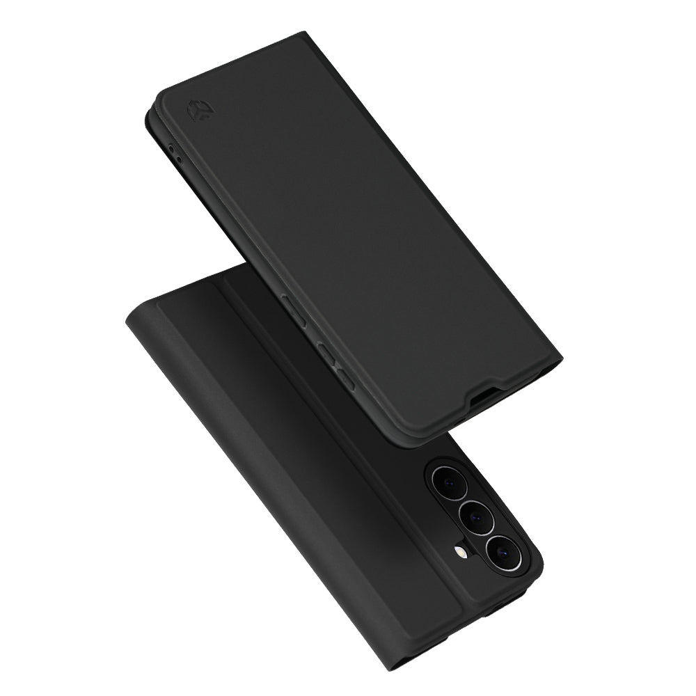 Case for Samsung Galaxy S26 FE S741 / S25 FE, Techsuit, Magskin Book, Black
