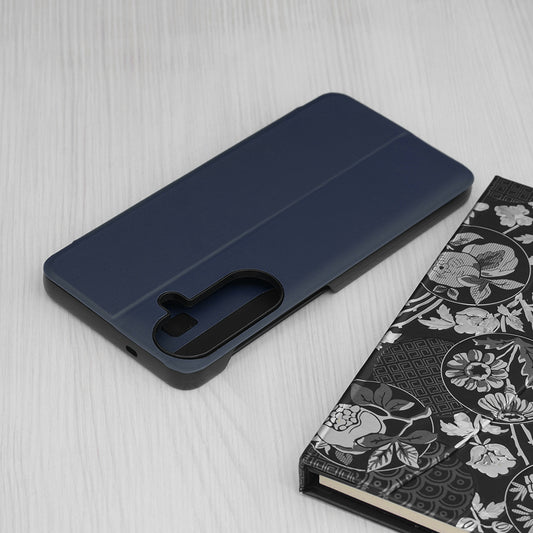 Hoesje voor Samsung Galaxy S26 FE S741, Techsuit, eFold, donkerblauw