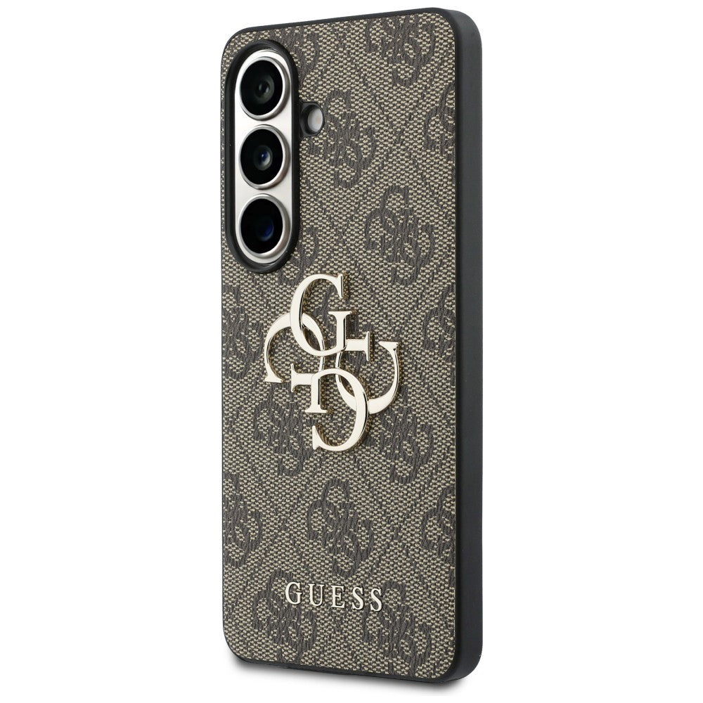 Hoesje voor Samsung Galaxy S26 Plus S947, Guess, 4G Big Logo, Bruin