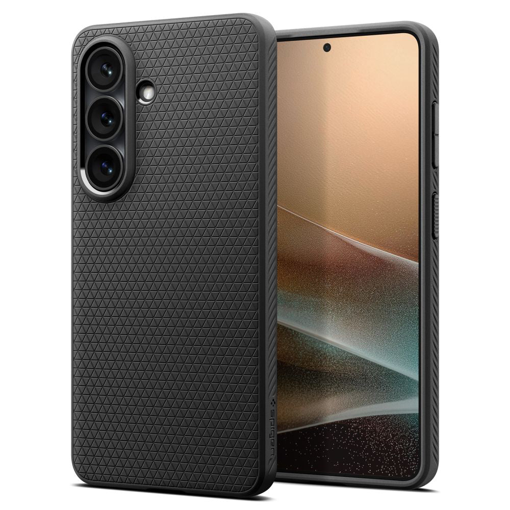 Étui pour Samsung Galaxy S26 Plus S947, Spigen, Liquid Air, Noir Mat ACS10700