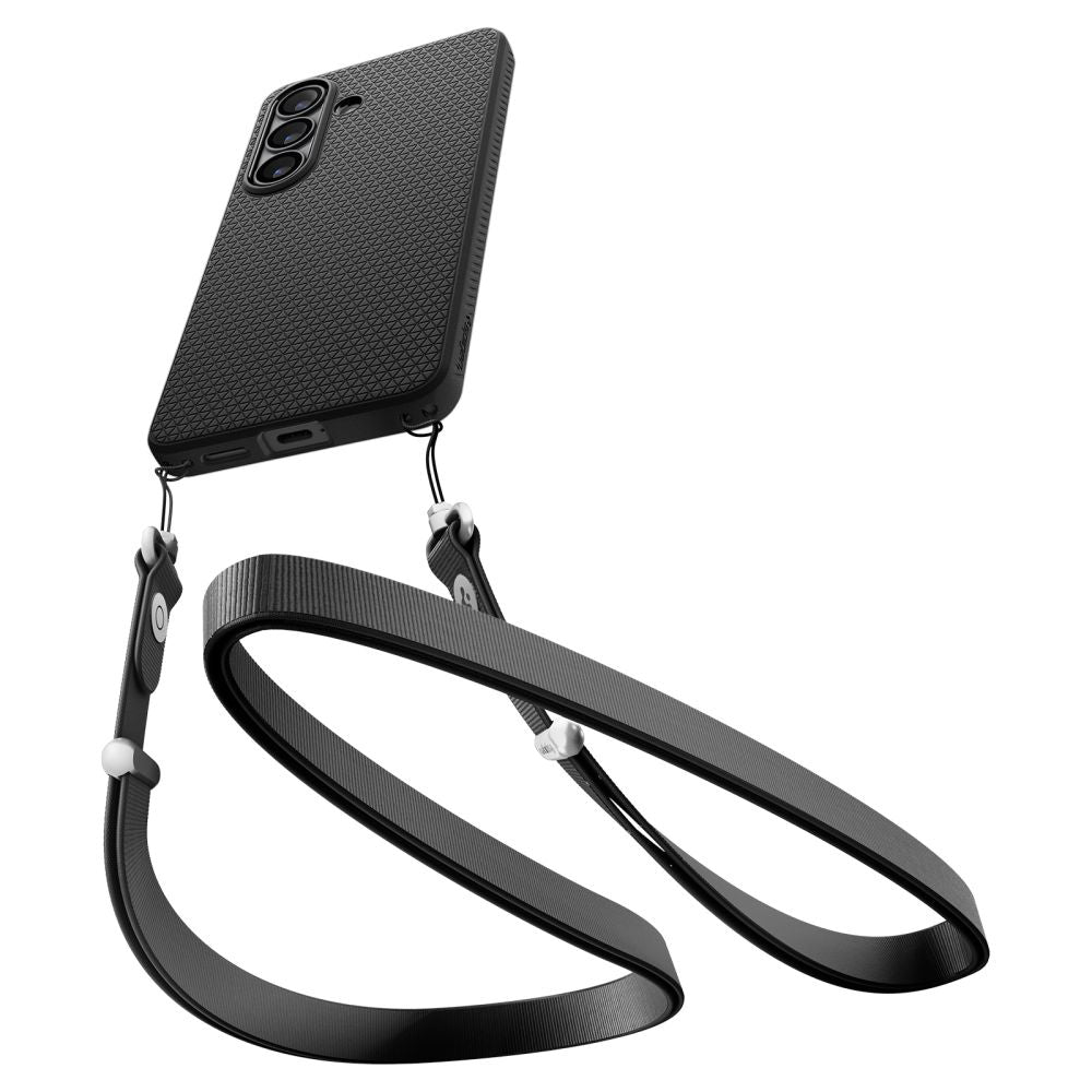 Étui pour Samsung Galaxy S26 Plus S947, Spigen, Liquid Air, Noir Mat ACS10700