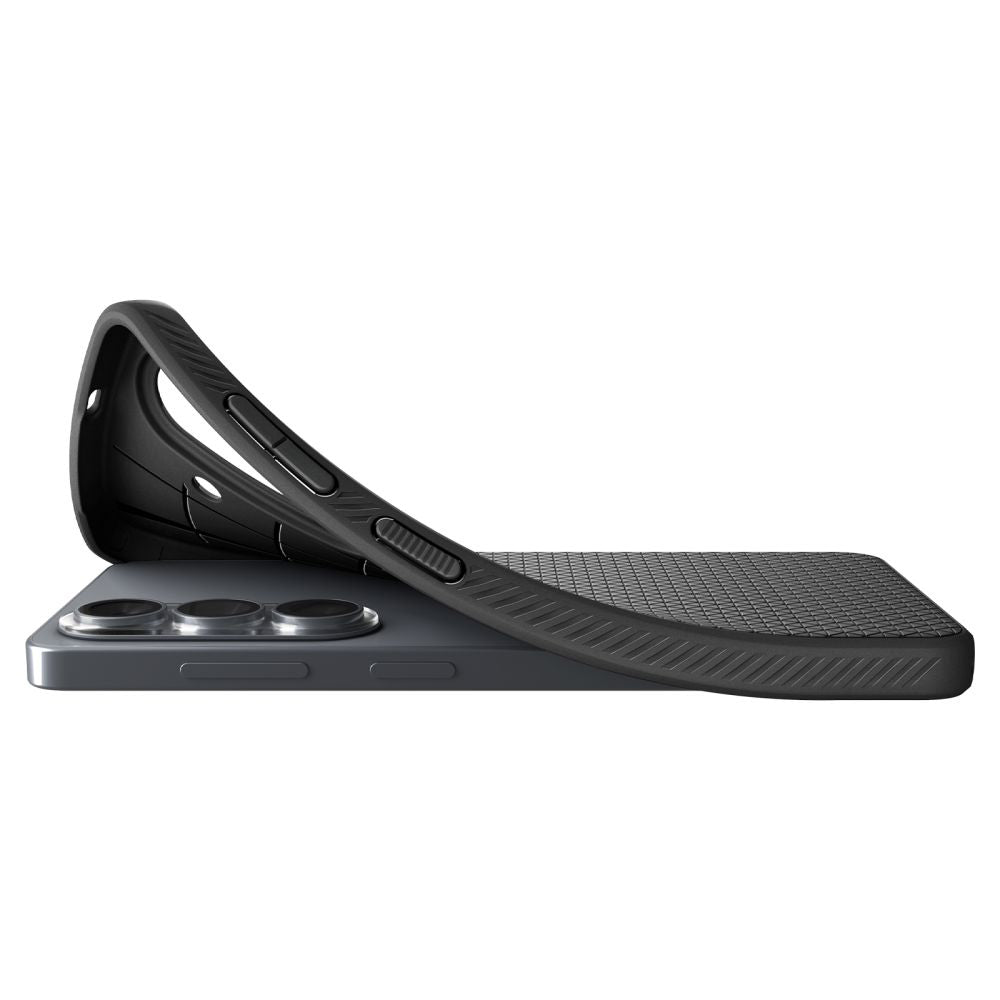 Étui pour Samsung Galaxy S26 Plus S947, Spigen, Liquid Air, Noir Mat ACS10700