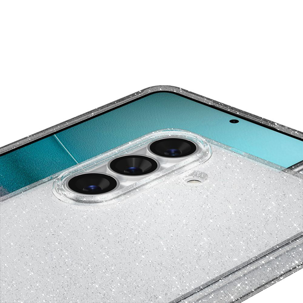Hoesje voor Samsung Galaxy S26 Plus S947, Spigen, Liquid Crystal Glitter, Transparant ACS10703