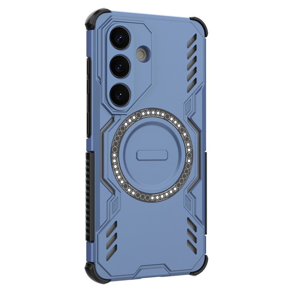 MagSafe Case for Samsung Galaxy S26 Plus, Techsuit, ArmorMag, Blue