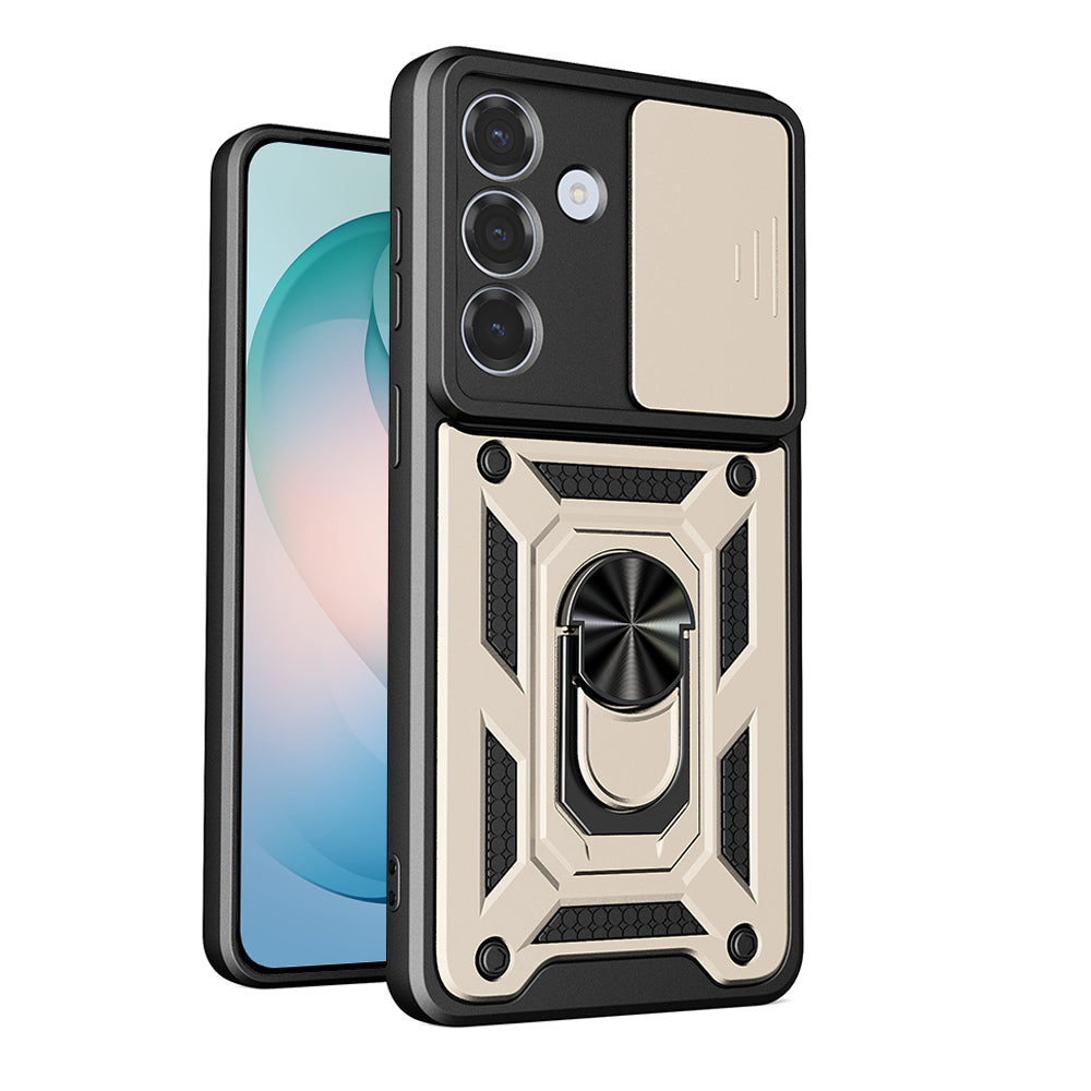 Hoes voor Samsung Galaxy S26 Plus, Techsuit, CamShield, Goud