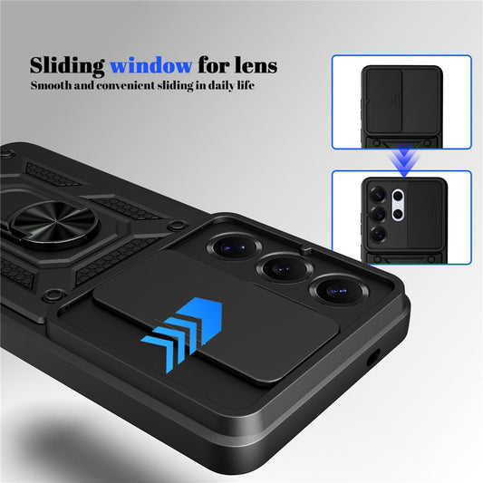 Étui pour Samsung Galaxy S26 Plus, Techsuit, CamShield, Doré