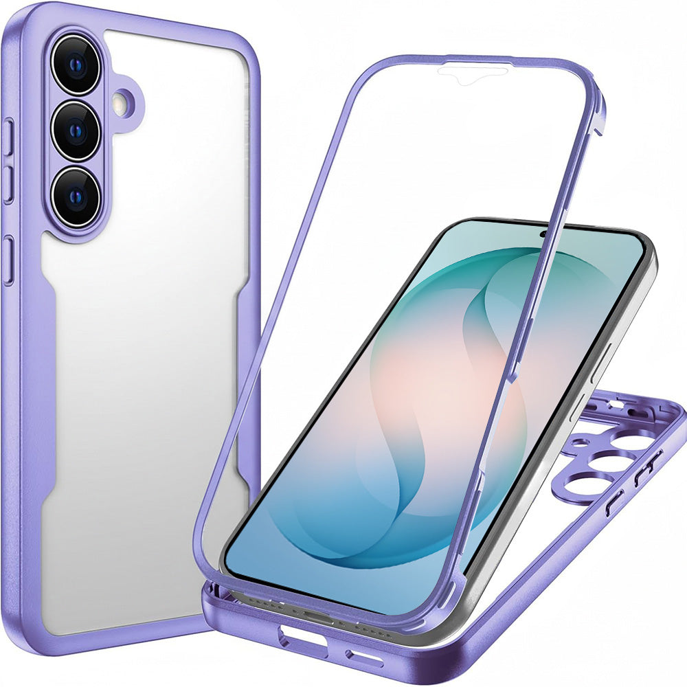 Hoes voor Samsung Galaxy S26 Plus S947, Techsuit, ColorVerse 360, Paars