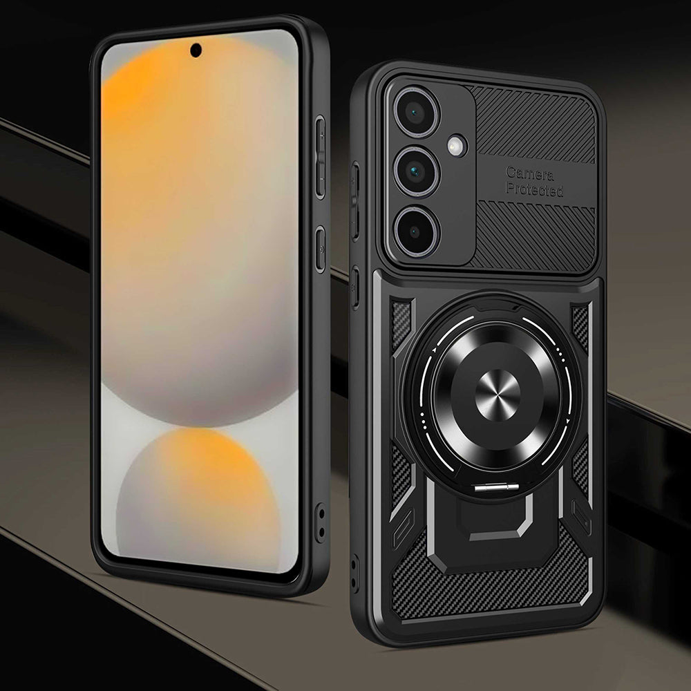 Hoes voor Samsung Galaxy S26 Plus S947, Techsuit, RuggedCam, Zwart