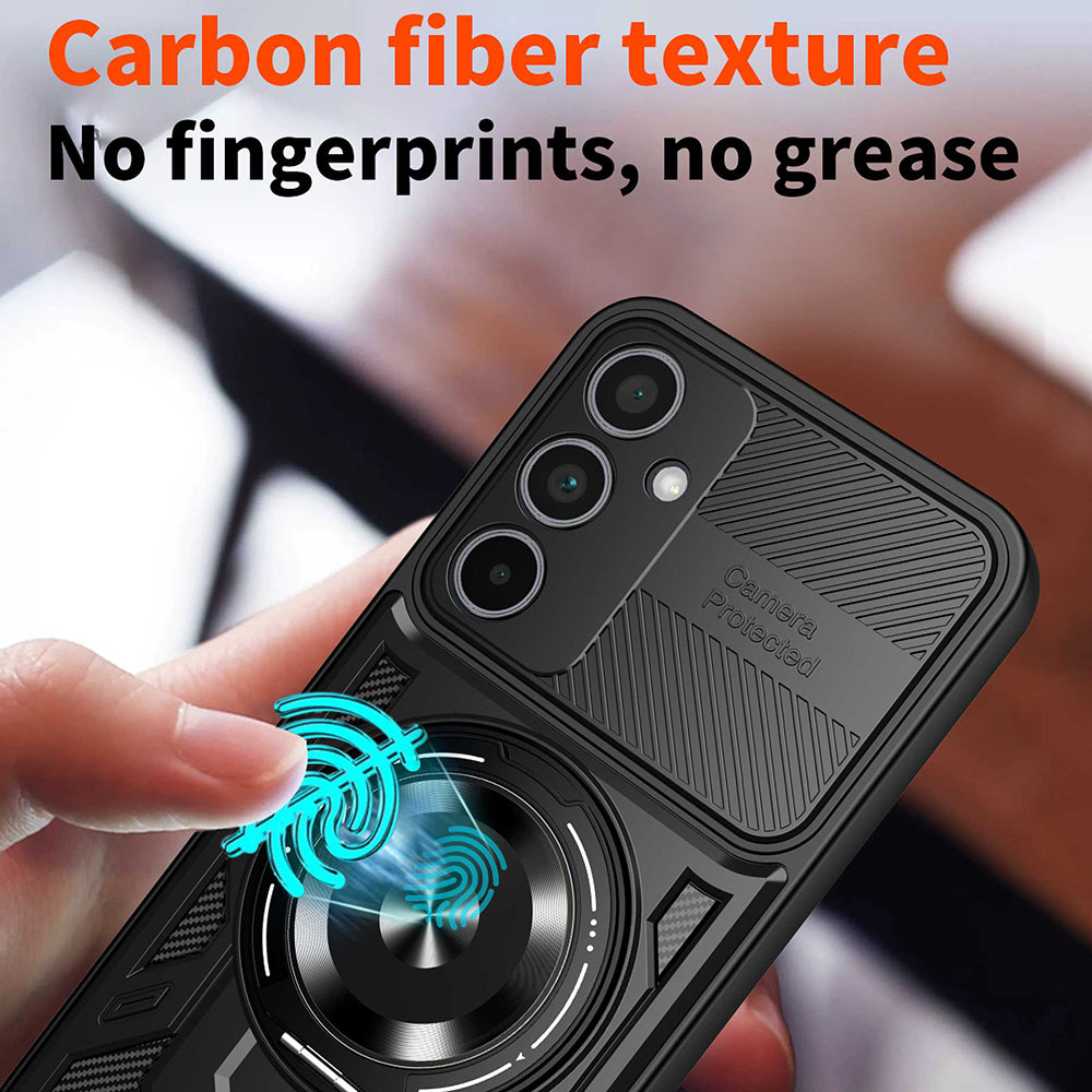 Hoes voor Samsung Galaxy S26 Plus S947, Techsuit, RuggedCam, Zwart