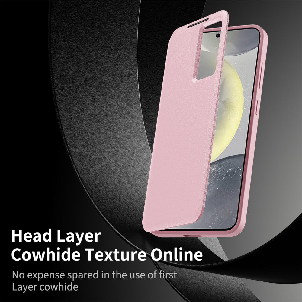 Hoes voor Samsung Galaxy S26 Plus, Techsuit, SmartView, Roze