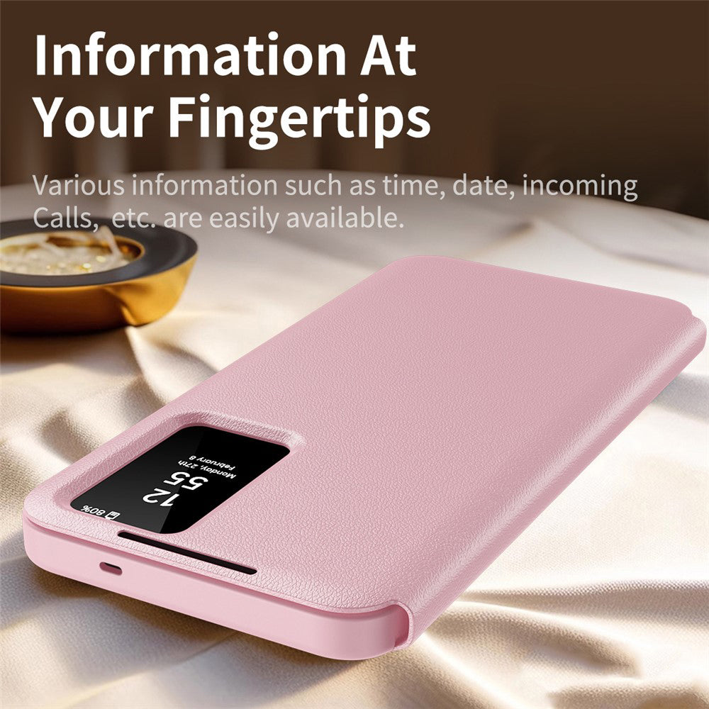 Hoes voor Samsung Galaxy S26 Plus, Techsuit, SmartView, Roze