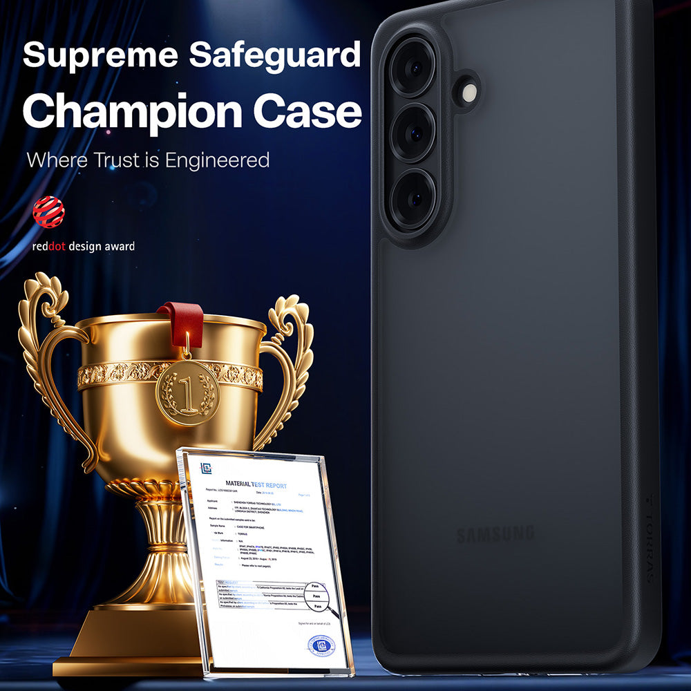 Étui pour Samsung Galaxy S26 Plus S947, Torras, Guardian, Noir