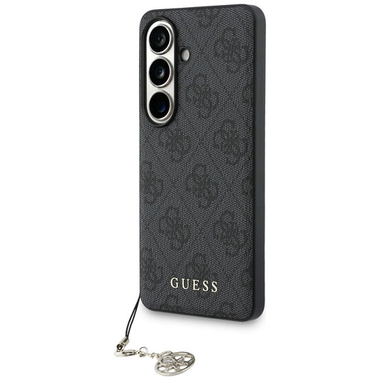 Hoes voor Samsung Galaxy S26 S942, Guess, 4G Classic Logo Charm, Zwart