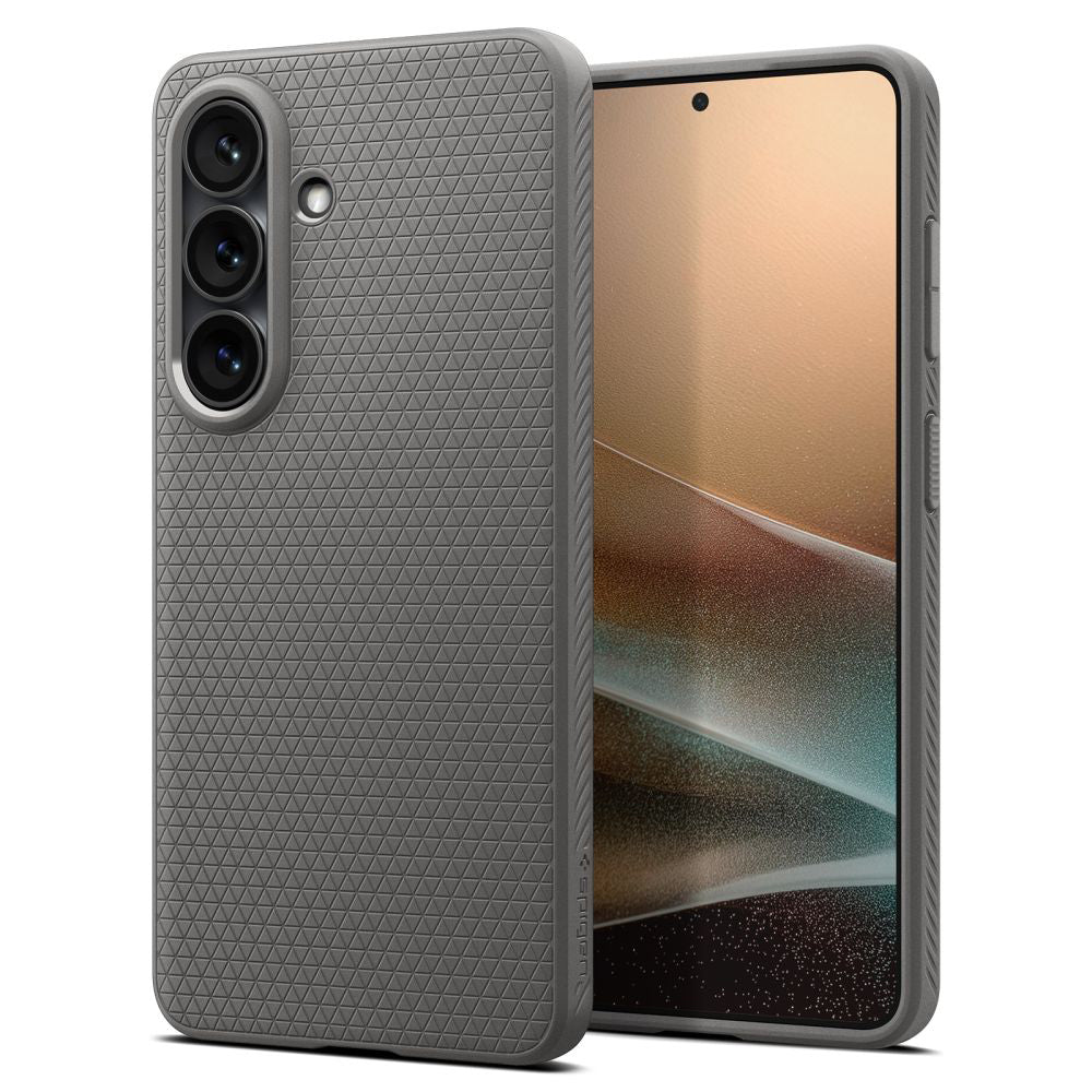 Étui pour Samsung Galaxy S26 S942, Spigen, Liquid Air, Gris ACS11217