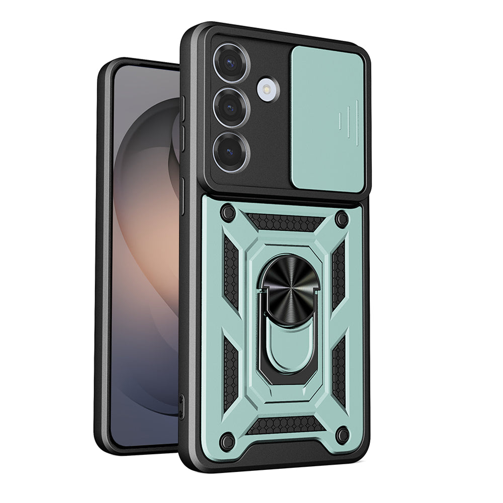 Étui pour Samsung Galaxy S26, Techsuit, CamShield, Vert