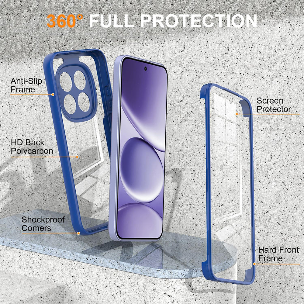 Case for Samsung Galaxy S26, Techsuit, ColorVerse 360, Blue
