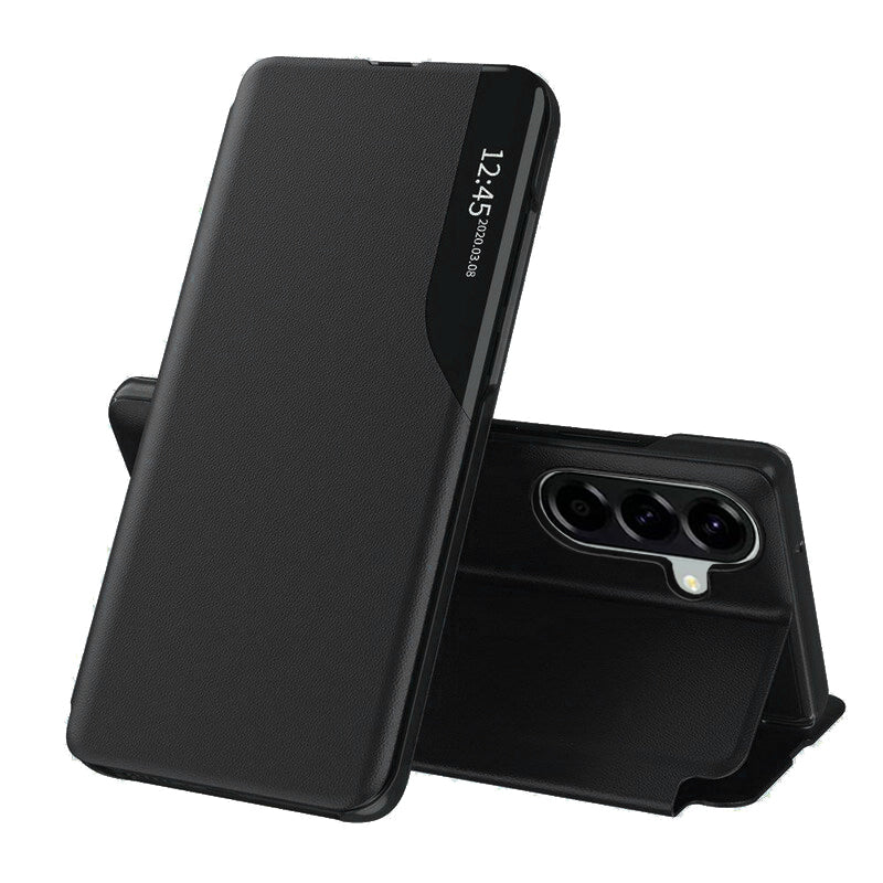 Hoes voor Samsung Galaxy S26, Techsuit, eFold, Zwart