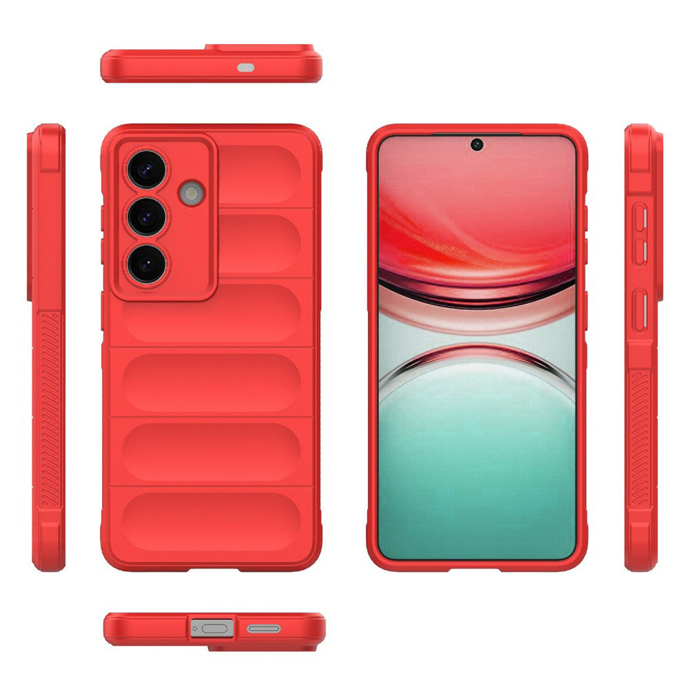 Hoes voor Samsung Galaxy S26 S942, Techsuit, Magic Shield, Rood