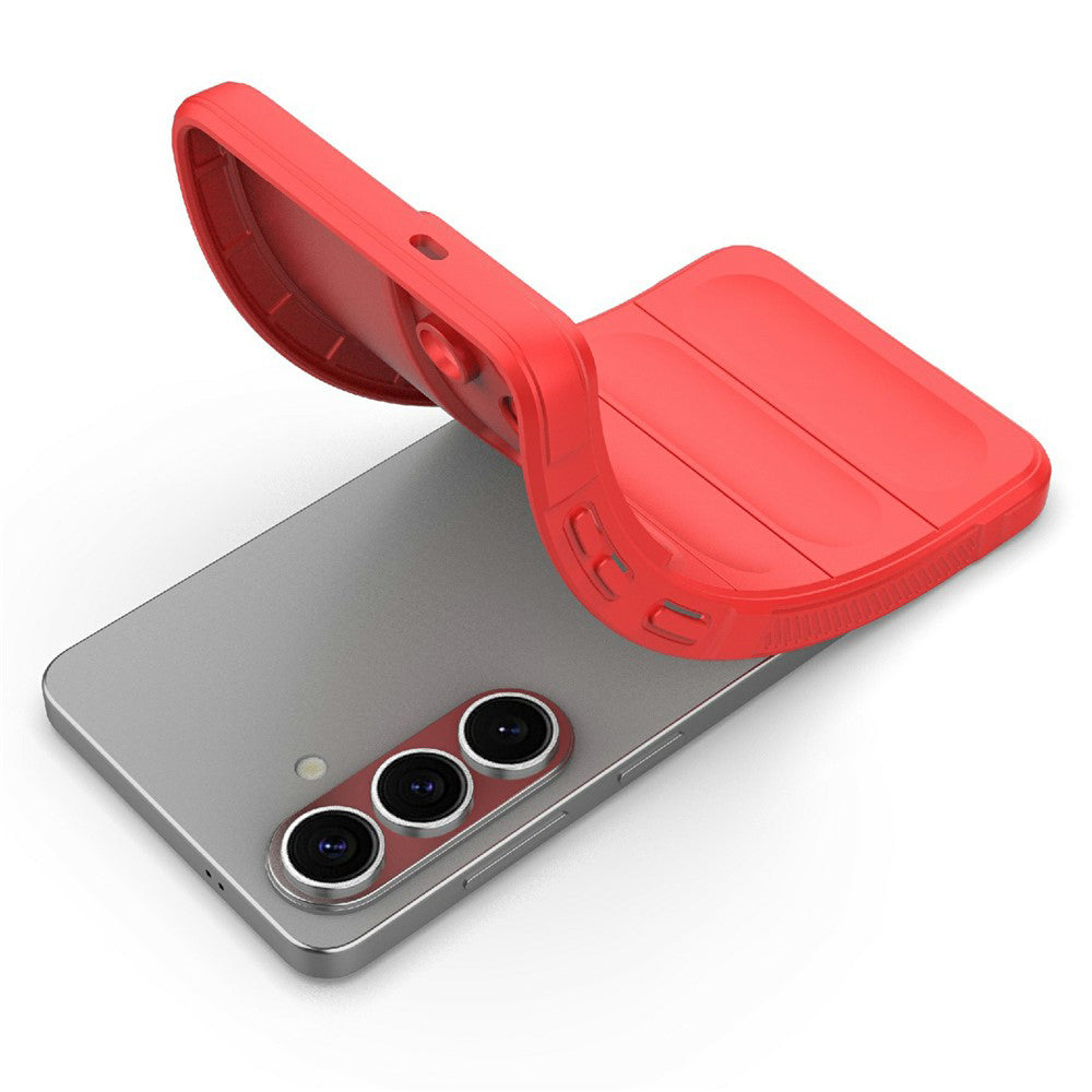 Hoes voor Samsung Galaxy S26 S942, Techsuit, Magic Shield, Rood