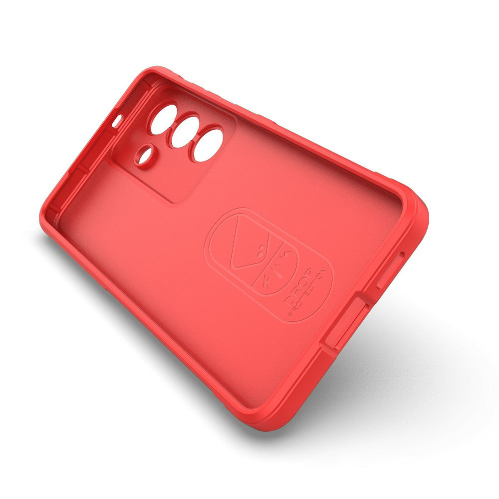 Hoes voor Samsung Galaxy S26 S942, Techsuit, Magic Shield, Rood
