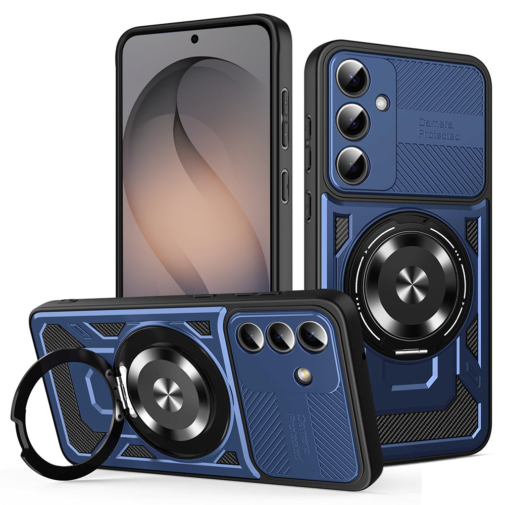 Case for Samsung Galaxy S26 S942, Techsuit, RuggedCam, Blue