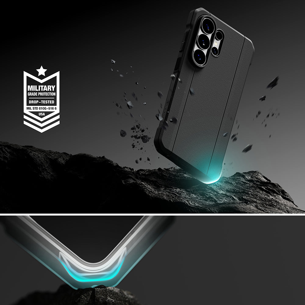 Hoes voor Samsung Galaxy S26 Ultra S948, Ringke, Onyx A, Zwart