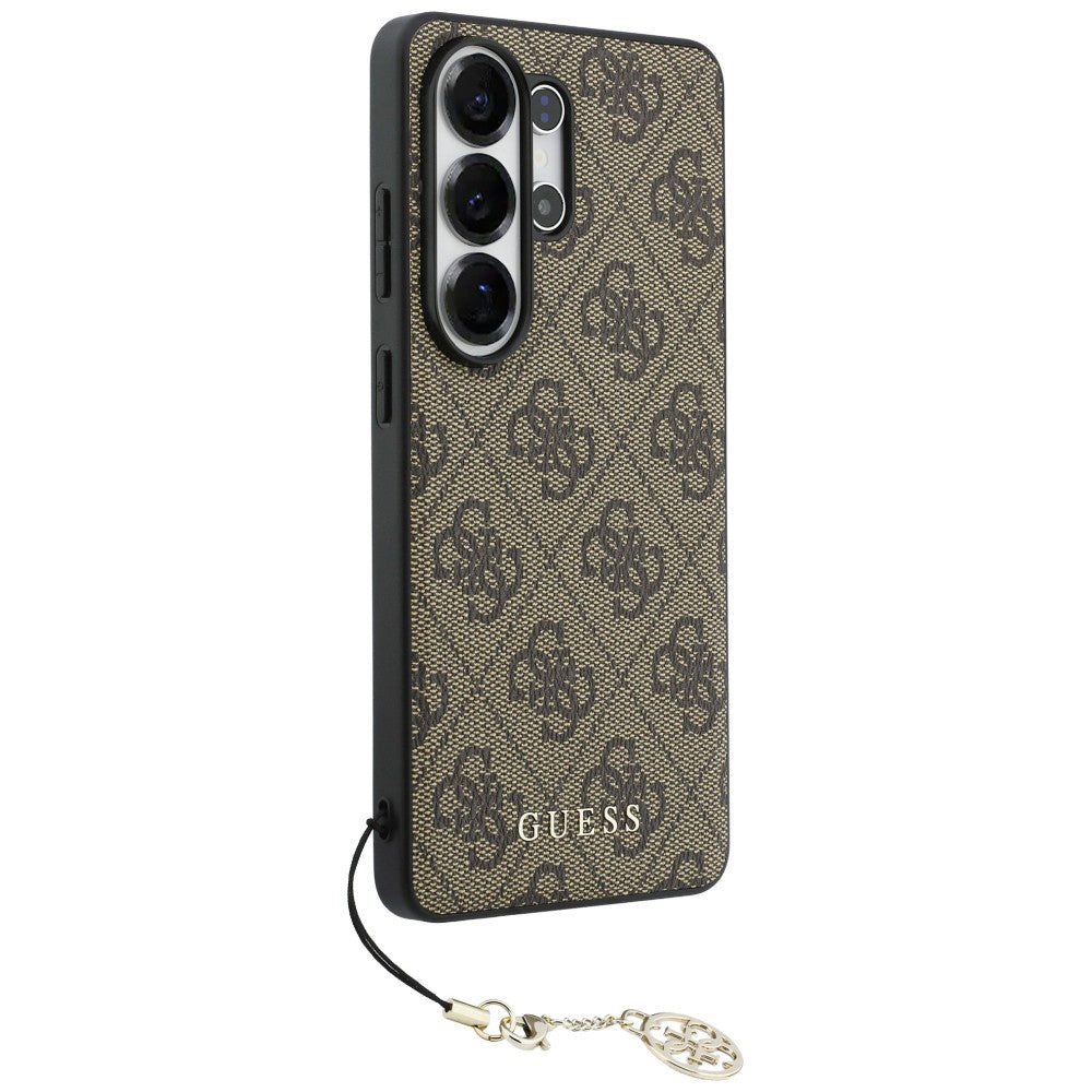 Hoes voor Samsung Galaxy S26 Ultra S948, Guess, 4G Classic Logo Charm, Bruin