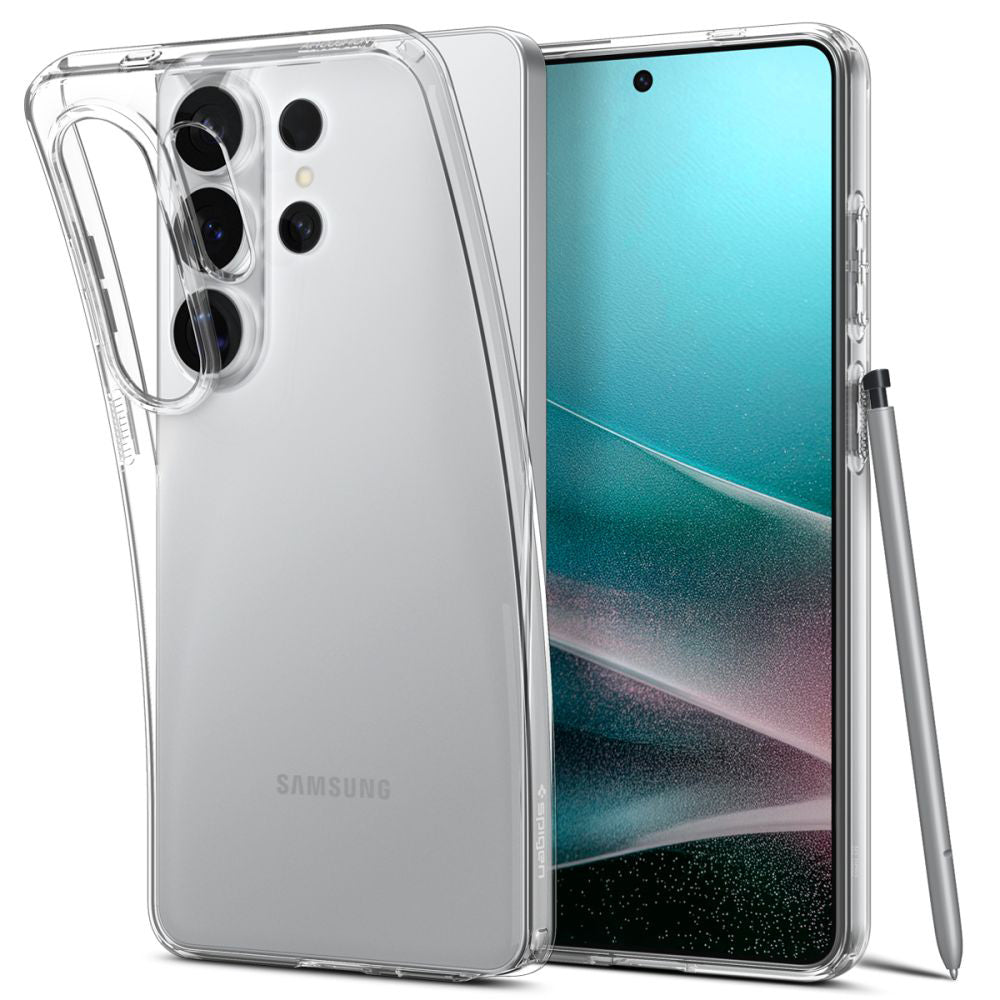 Étui pour Samsung Galaxy S26 Ultra S948, Spigen, Liquid Crystal, Transparent ACS10671