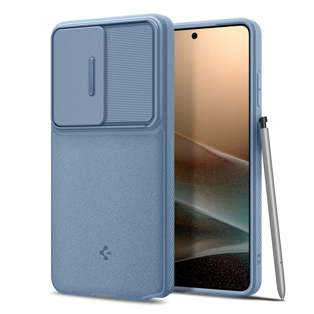 Hülle für Samsung Galaxy S26 Ultra S948, Spigen, Optik Armor, Blau ACS11226