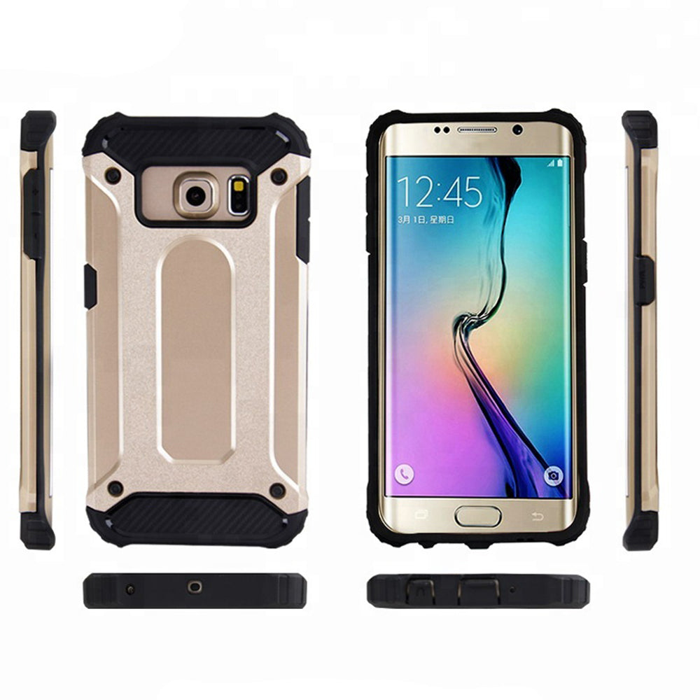 Coque pour Samsung Galaxy S6 G920, Techsuit, Hybrid Armor, Noire