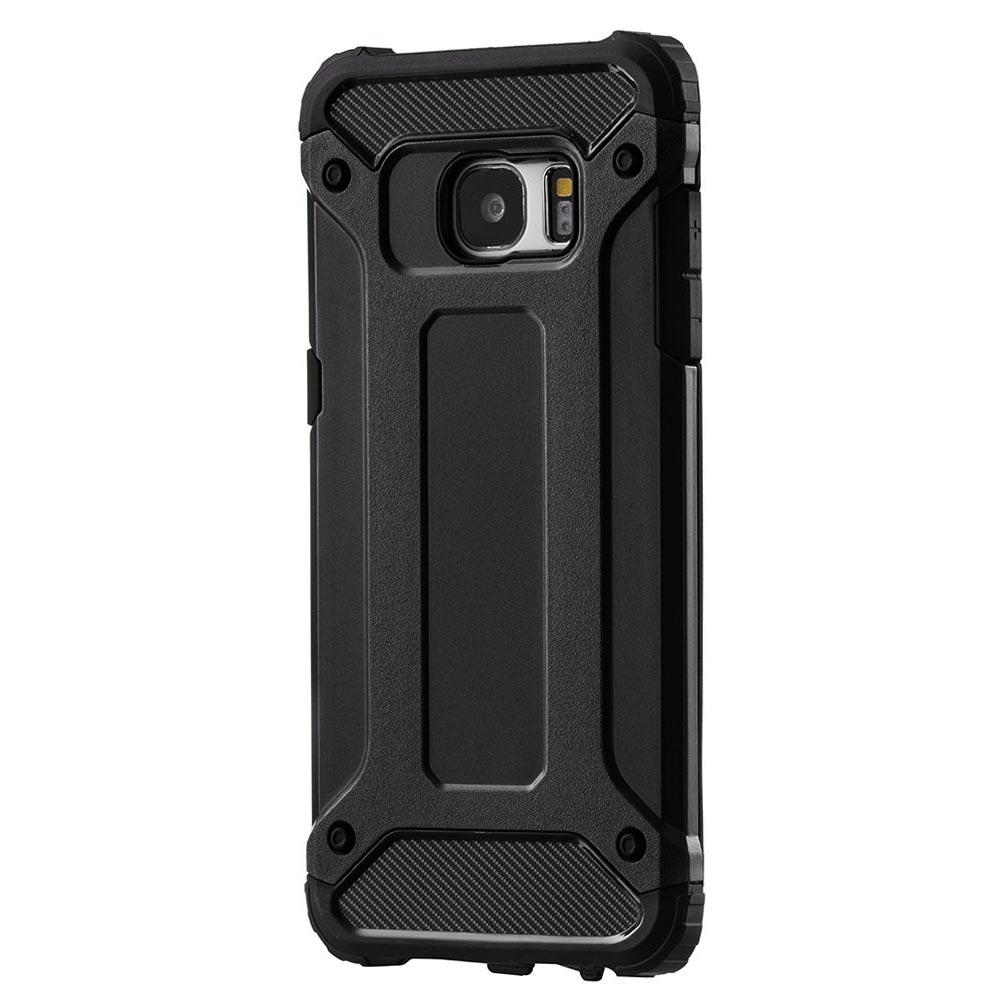 Coque pour Samsung Galaxy S7 G930, Techsuit, Hybrid Armor, Noire