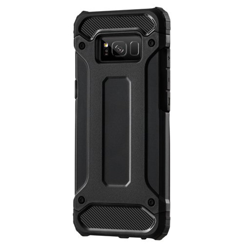 Coque pour Samsung Galaxy S8 G950, Techsuit, Hybrid Armor, Noire