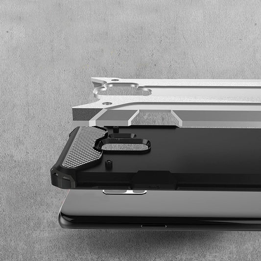 Coque pour Samsung Galaxy S9 G960, Techsuit, Hybrid Armor, Noire