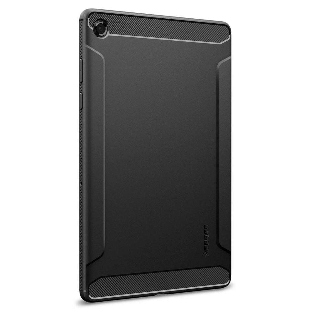 Hülle für Samsung Galaxy Tab A11+, Spigen, Rugged Armor, Mattschwarz ACS10463