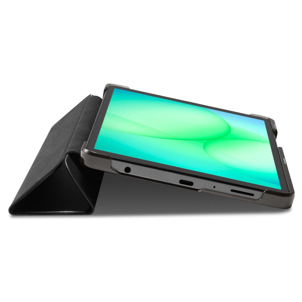 Étui pour Samsung Galaxy Tab A11 / Tab A9, Spigen, Smart Fold, Noir ACS11175