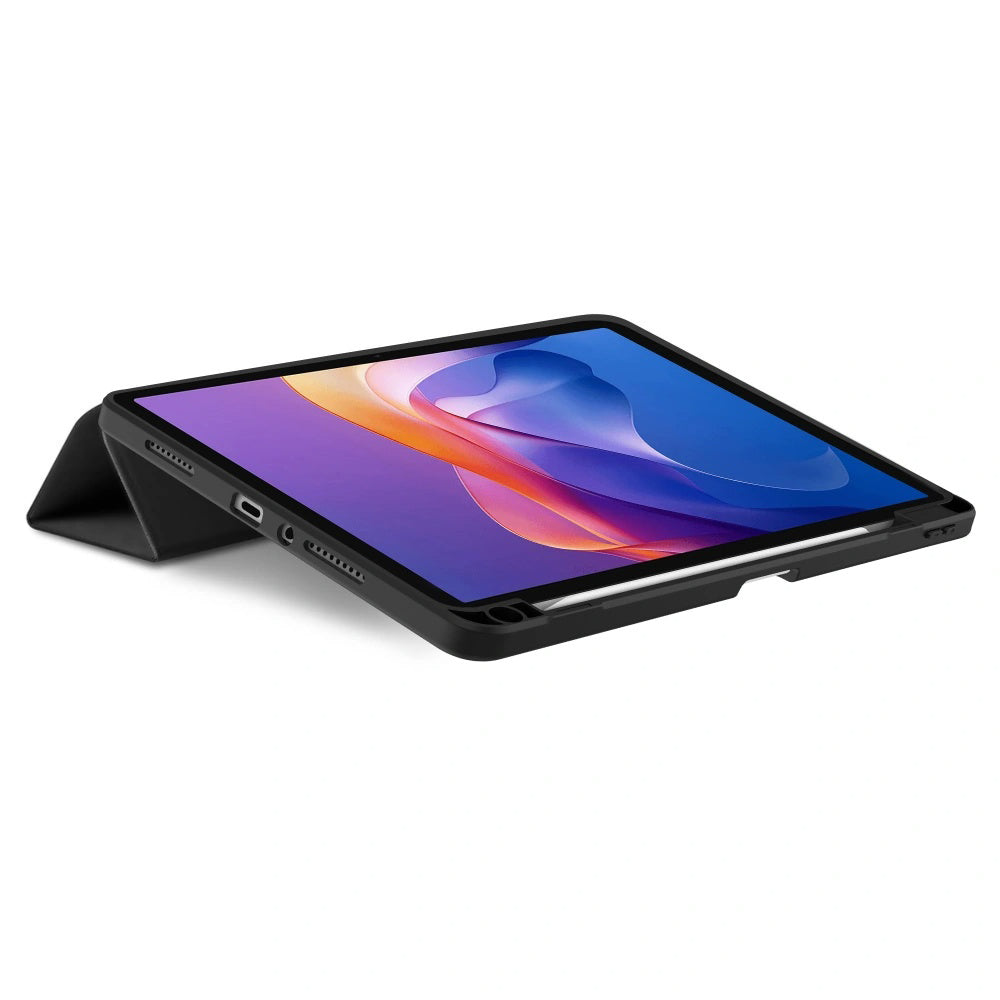 Hoes voor Samsung Galaxy Tab A11 / Tab A9, Techsuit, Flex Trifold Nieuw Model, Matcha Groen