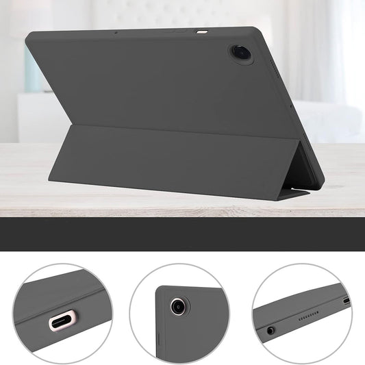 Hoes voor Samsung Galaxy Tab A8 10.5 (2021), Techsuit, Flex Trifold, Matcha Groen