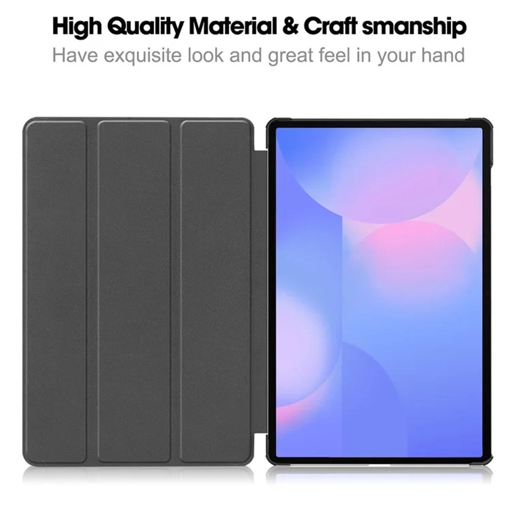 Housse pour Samsung Galaxy Tab S10 FE+, Techsuit, FoldPro, Rouge