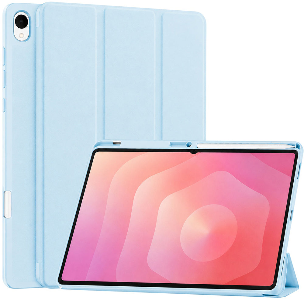 Case for Samsung Galaxy Tab S12 Plus, Techsuit, Flex Trifold, Blue