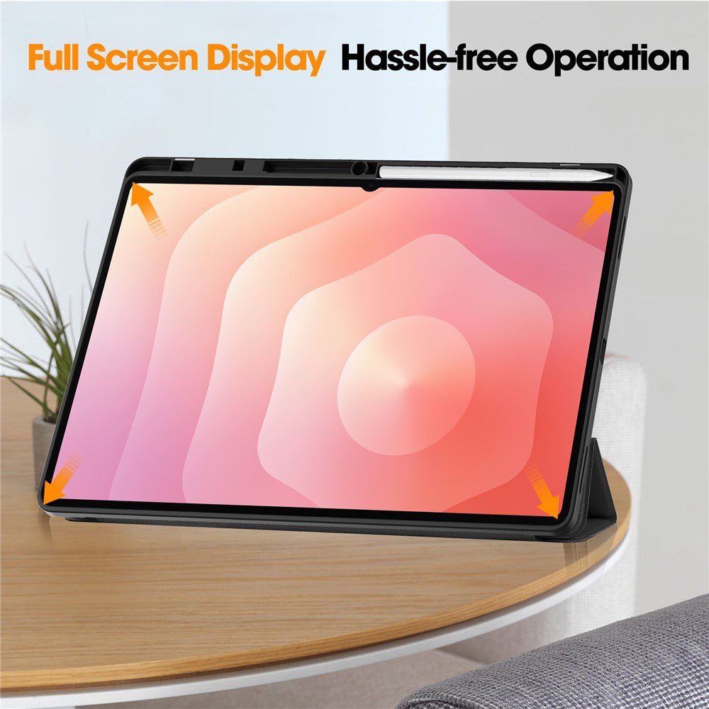 Case for Samsung Galaxy Tab S12 Ultra / Tab S11 Ultra, Techsuit, Flex Trifold, Pink