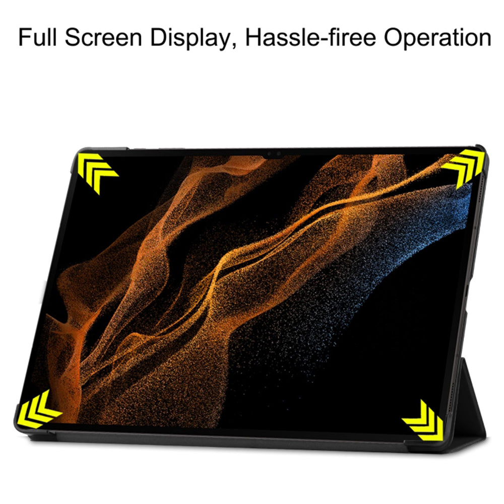 Coque pour Samsung Galaxy Tab S9 FE / Tab S9 / Tab S10 FE, Techsuit, FoldPro Butterfly, Multicolore