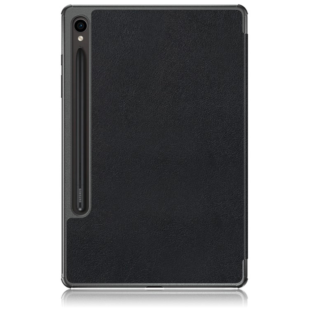 Coque pour Samsung Galaxy Tab S9 FE / Tab S9 / Tab S10 FE, Techsuit, FoldPro, Noire