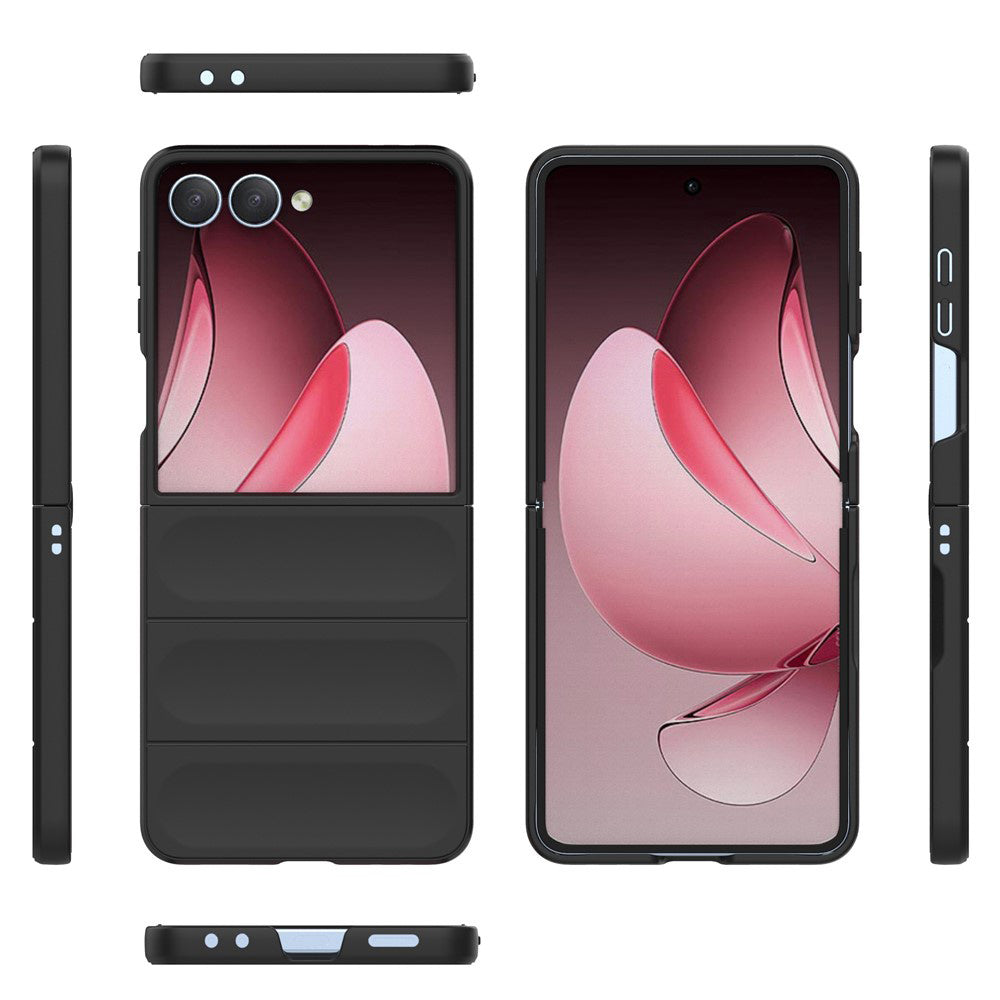 Hoesje voor Samsung Galaxy Z Flip7 F766, Techsuit, Magic Shield, Rood