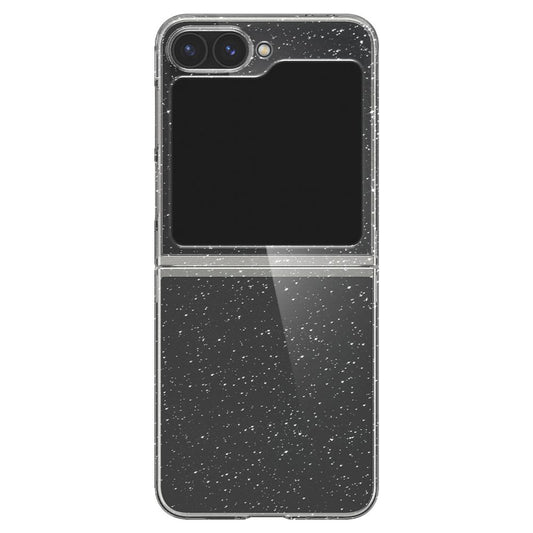 Étui pour Samsung Galaxy Z Flip7 FE F761 / Z Flip6 F741, Spigen, Air Skin Glitter, Transparent