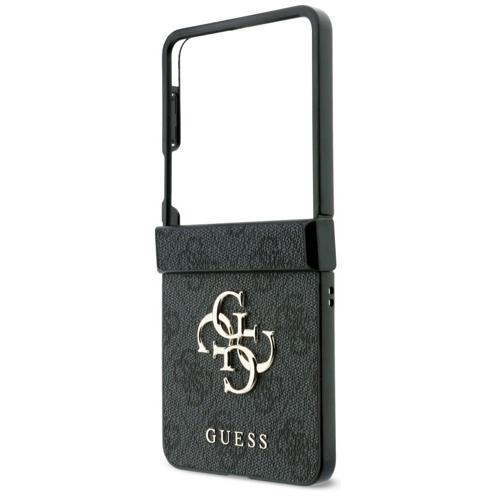 Hoes voor Samsung Galaxy Z Flip8 F776, Guess, 4G Big Logo, Zwart