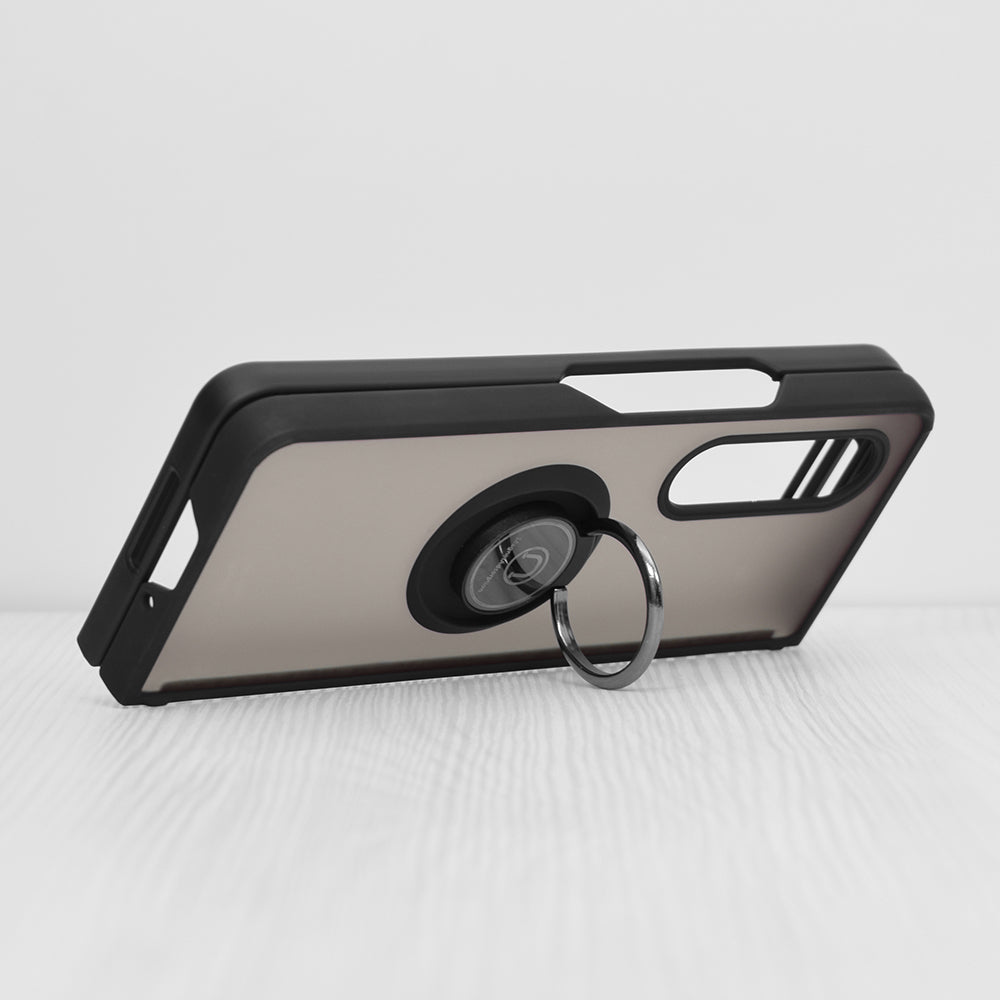 Coque pour Samsung Galaxy Z Fold3 5G F926, Techsuit, Glinth, Noire
