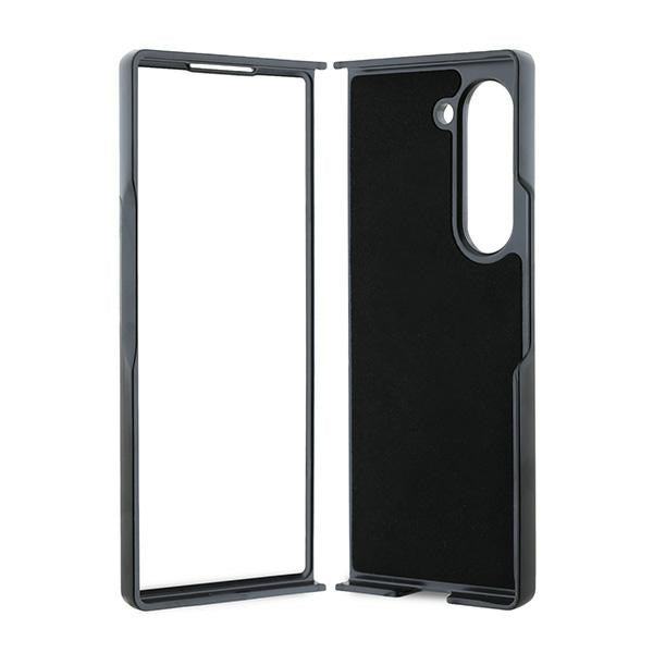 Étui pour Samsung Galaxy Z Fold6 F956, Karl Lagerfeld, Saffiano Monogram Ikonik, Noir.